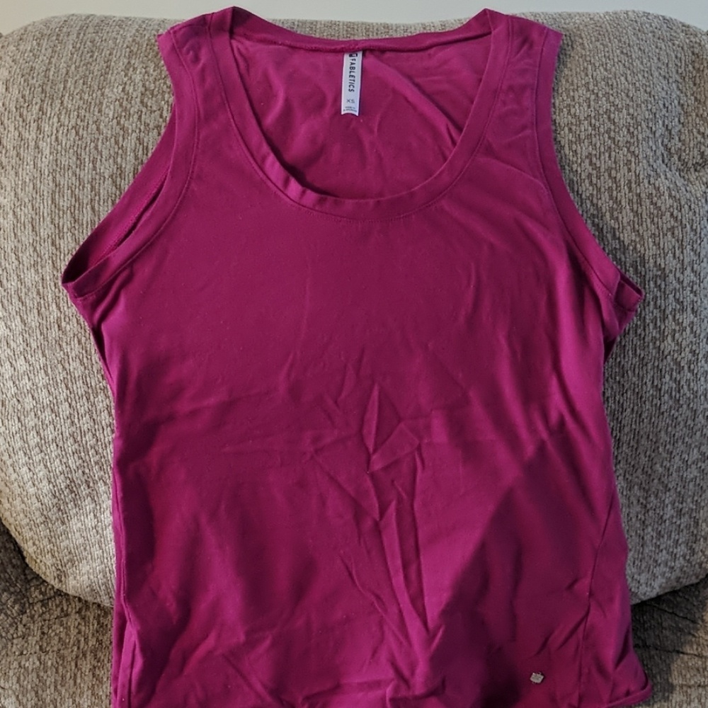 Fabletics tie open back tank